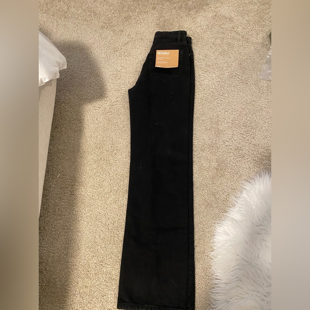 Wilder high rise wide leg reformation jeans size 25